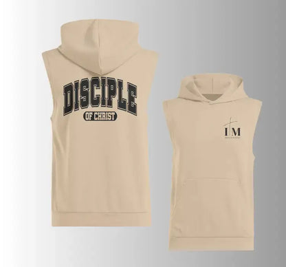 Sleeveless Hoodie | Disciple of Christ - IRON MINISTRY™