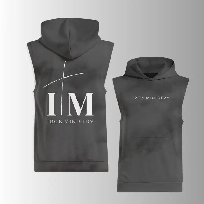 Sleeveless Hoodie | The Signature I'M Iron Ministry