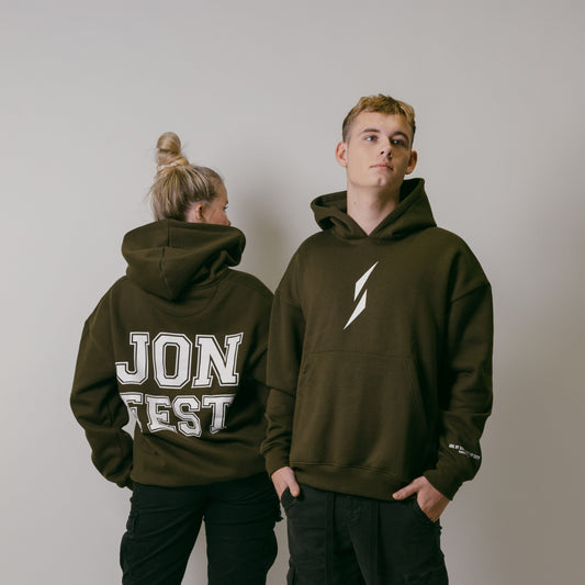 Dunamis Hoodie | Olive Green | 355 GSM