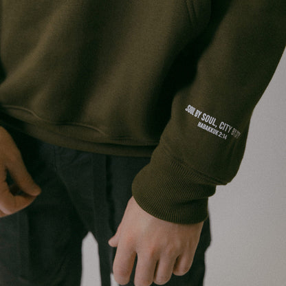 Dunamis Hoodie - 355 GSM  | Unisex | Olive Green